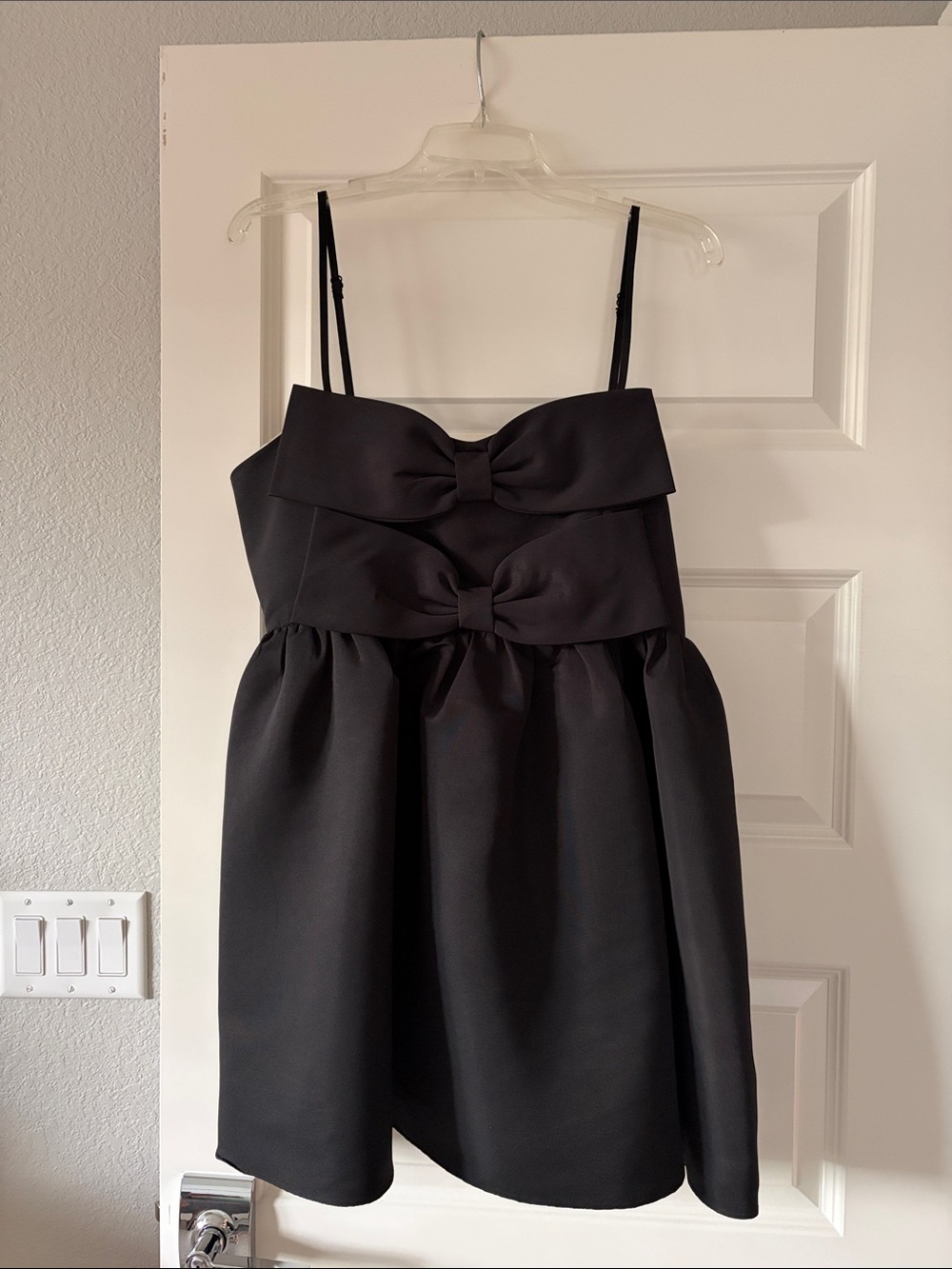 Sachin and Babi - Sloane Taffeta Double Bow Mini Dress